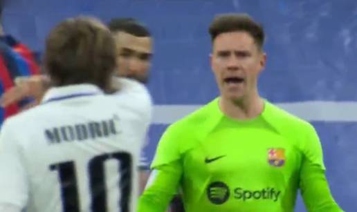 Ne baš fair-play potez Modrića: Ter Stegen je urlao na Hrvata