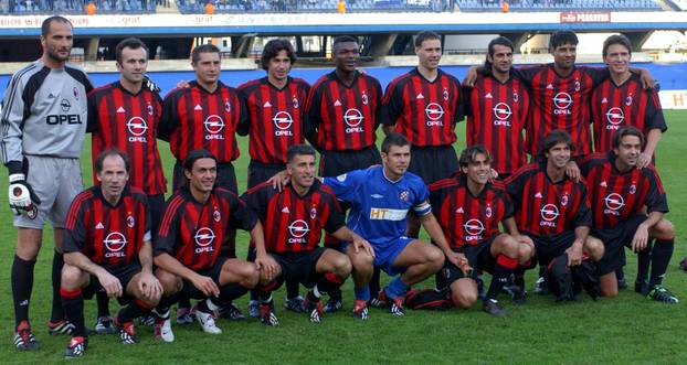 Zvonimir Boban oprostio se od nogometa revijalnom utakmicom na stadionu Maksimir, 07.10.2002.