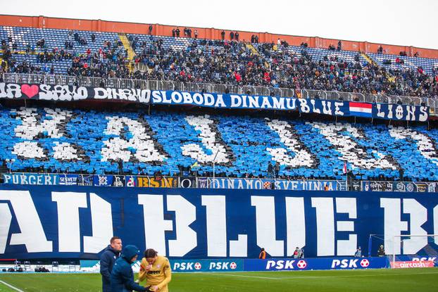 Atmosfera na stadionu Maksimir