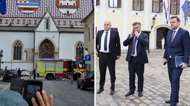 KBC Sestre Milosrdnice: 'Umro je muškarac koji se zapalio na Markovom trgu u Zagrebu'