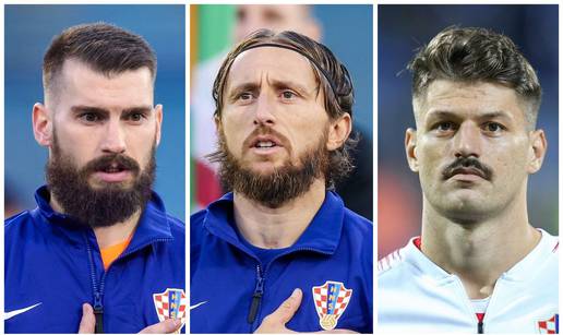 FOTO Brkati 'vatreni': Evo kako bi Modrić i društvo izgledali da su zarasli! Gvardiola smo ogolili