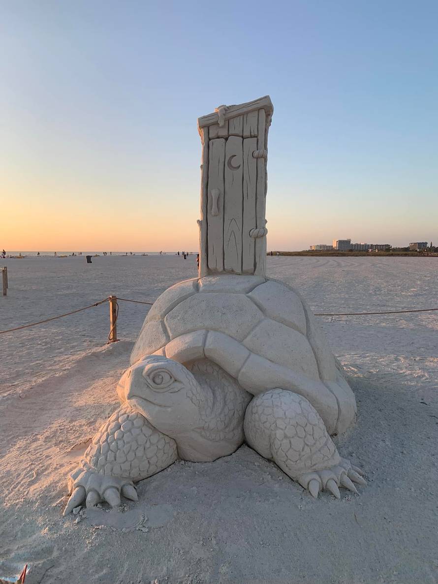 FOTO Spektakularne skulpture od pijeska na floridskoj plaži