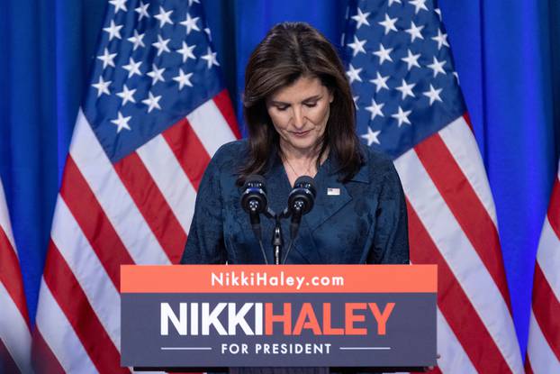 Republican presidential candidate Haley makes a campaign visit in Greenville
