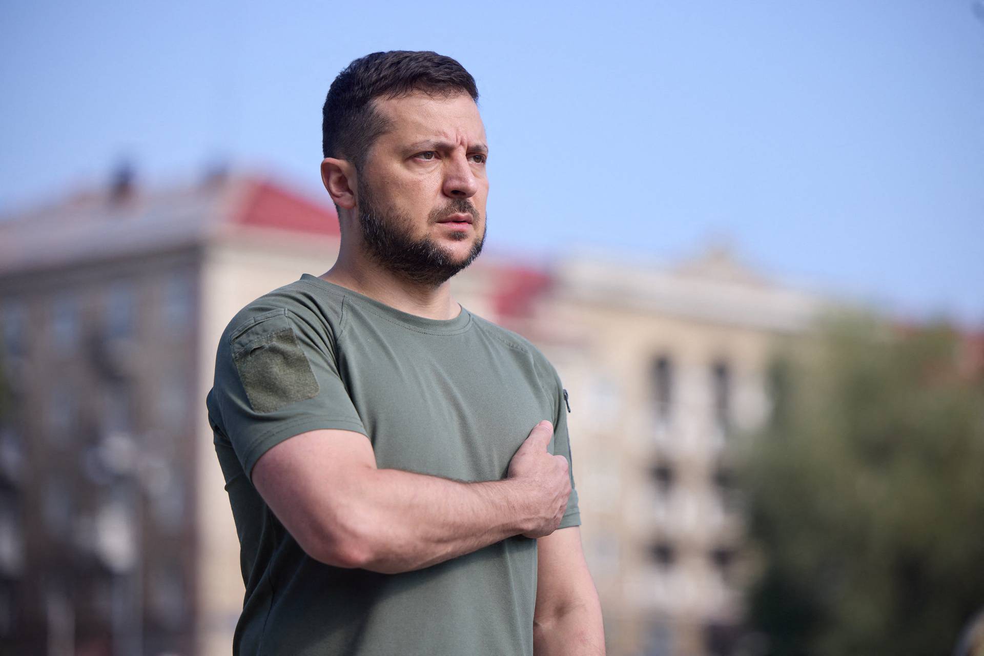 Zelensky Visits National Ground Forces Academy - Lviv