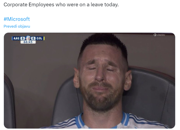 FOTO Na Twitteru zbijaju šale o golemom IT kvaru. Ove su naj!