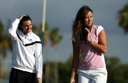Rafael Nadal i lijepa Ana Ivanović uživali su u golfu