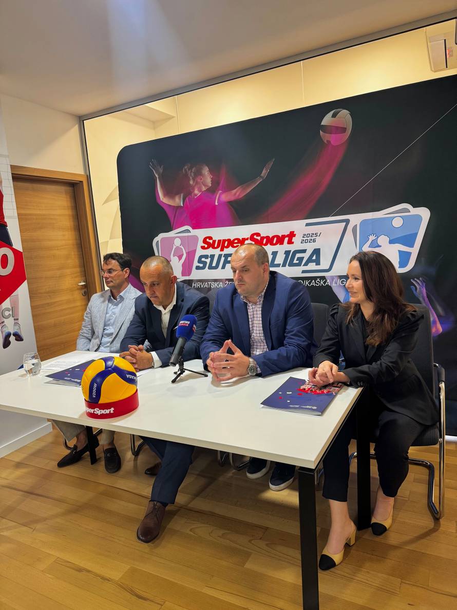 Najelitnije hrvatsko odbojkaško klupsko natjecanje odsada se zove Supersport Superliga