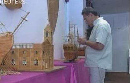Argentinac sedam godina izrađivao galiju od šibica