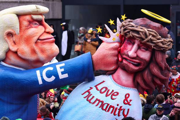 Rose Monday parade in Dusseldorf