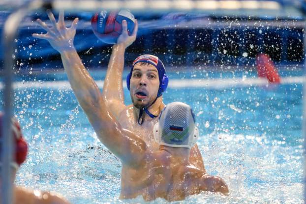 Beograd: 37. Europsko prvenstvo u vaterpolu, skupina B, Slovenija - Hrvatska