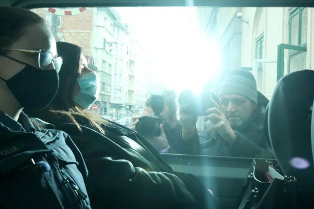 Zagreb: Gabrijela &Zcaron;alac privedena na &Zcaron;upanijski sud