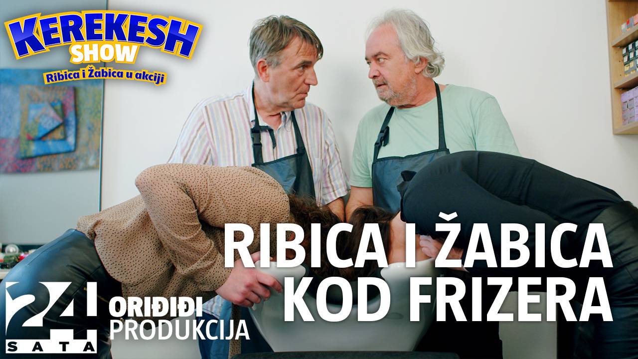 Darko i Ljubomir u ulozi frizera: 'Peremo kose u isto vrijeme jer ovdje imamo samo jedan lavor'