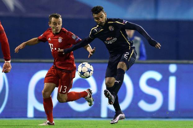 Zagreb: UEFA Liga prvaka, skupina F, 6. kolo, GNK Dinamo - Bayern Muenchen