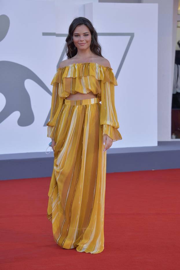 77th Venice Film Festival 2020, Red Carpet Film Lacci and opening ceremony