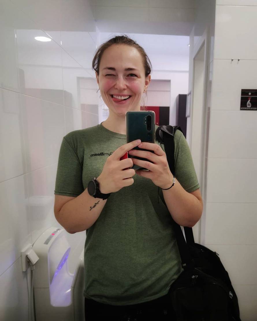 'Sretna sam. Ovoliko kilograma nisam imala od osnovne škole'