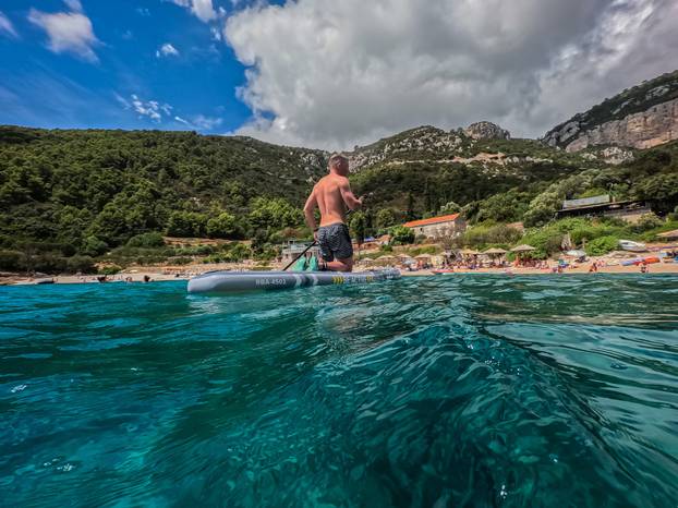 Uvala Pupnatska Luka na otoku Korčuli