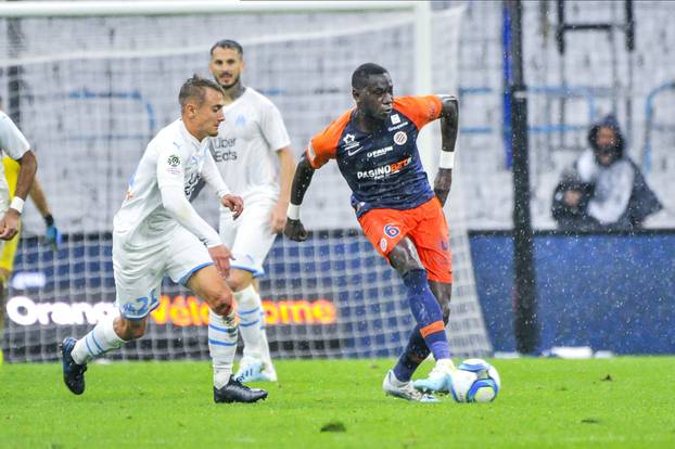 Match Olympique de Marseille contre Montpellier (Ligue 1) à Marseille