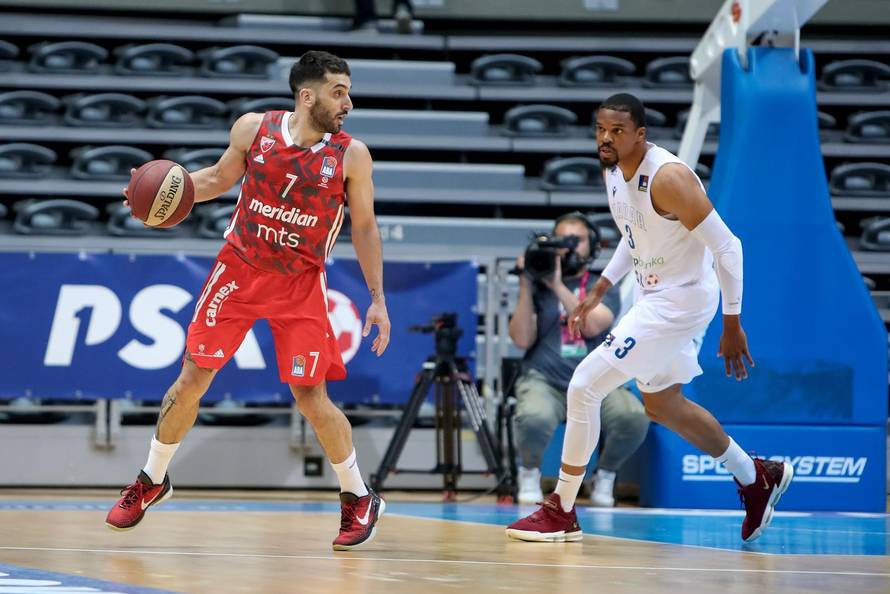 Zadar: Uzvratna utakmica četvrtfinala AdmiralBet ABA lige između Zadra i Crvene Zvezde