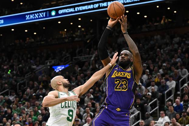 NBA: Los Angeles Lakers at Boston Celtics