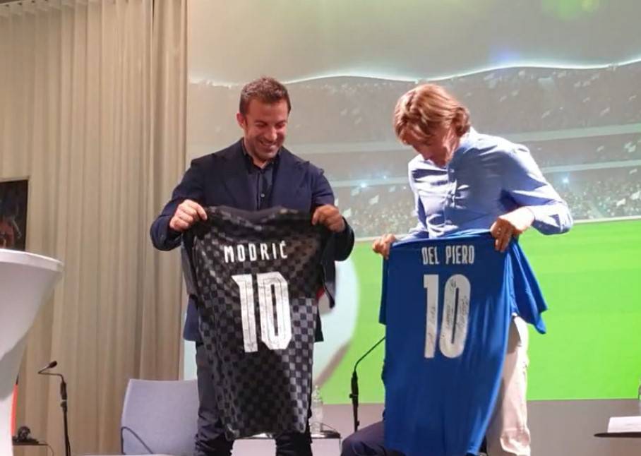 Del Piero, Modrić i Dalić na otvaranju kampa: Mi Talijani smo navijali za vas na SP-u!