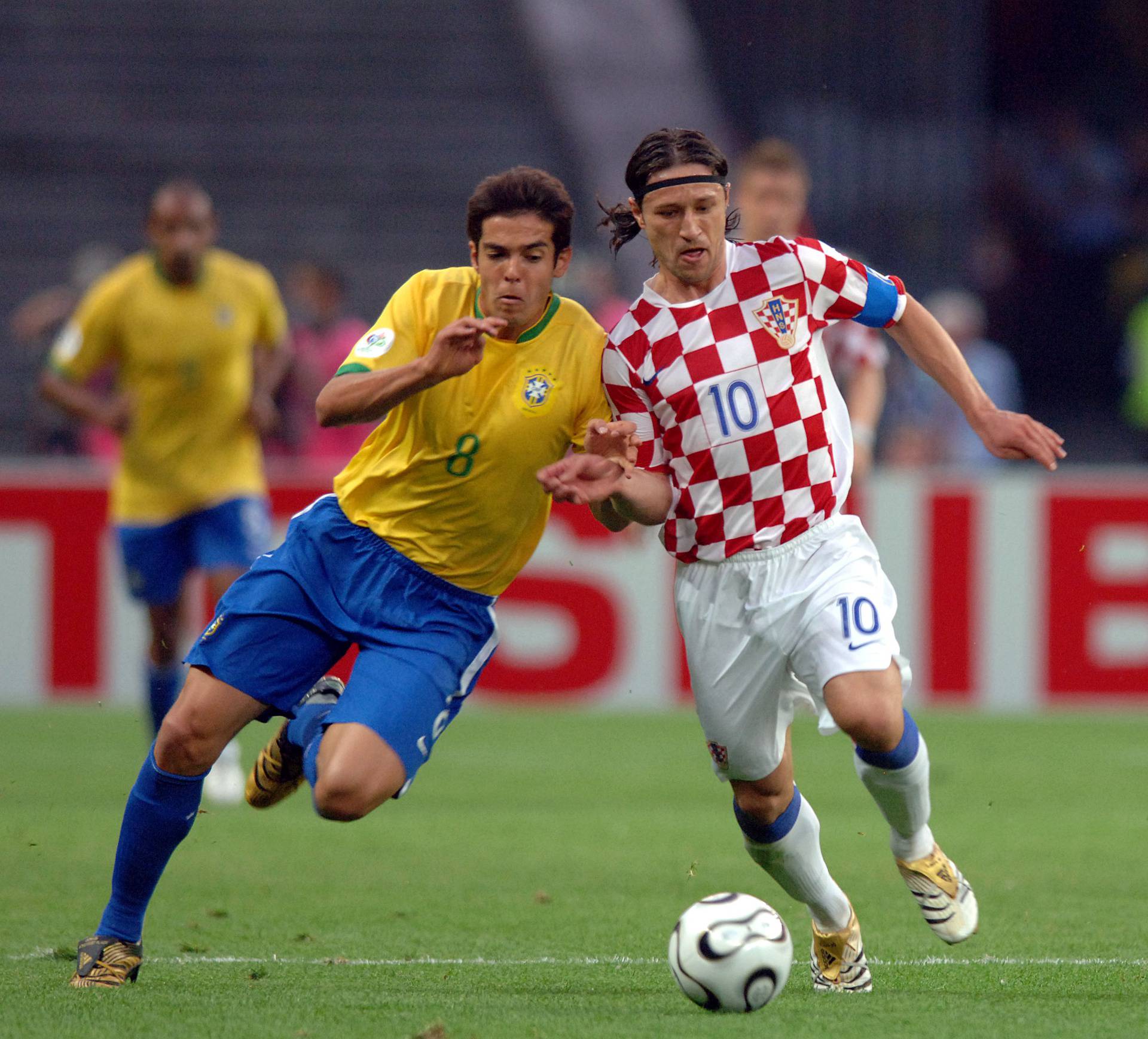 Berlin: Svjetsko nogometno prvenstvo 2006., prvo kolo skupine F, Hrvatska - Brazil, 13.06.2006. 