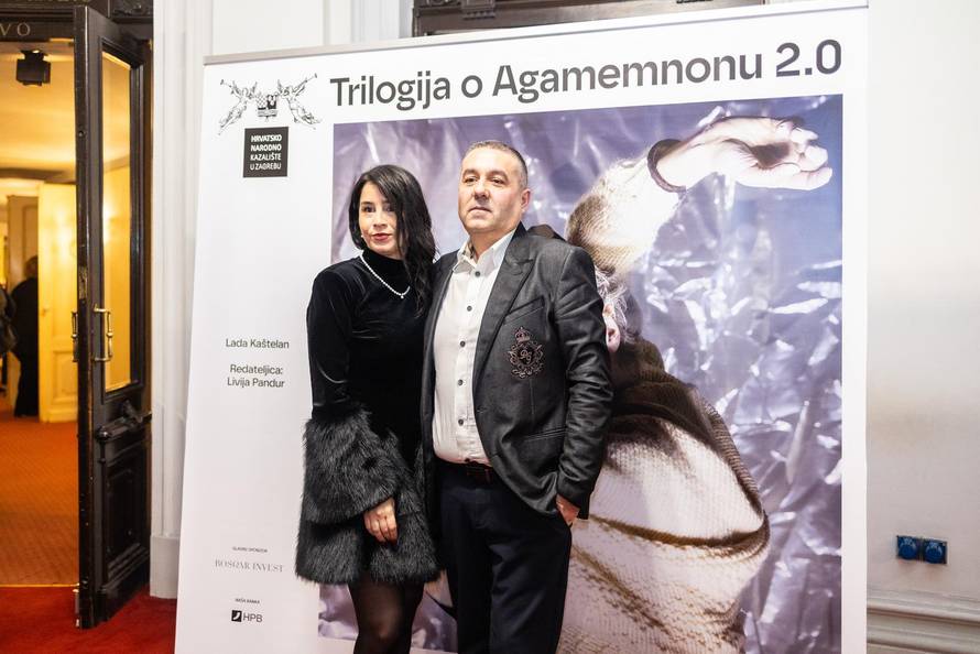 Zagreb: Poznati na premijeri predstave "Trilogija o Agamemnonu 2.0"