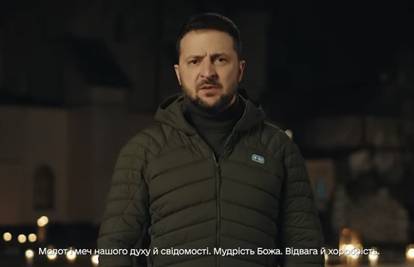 'Nećemo čekati čudo, jer ga sami stvaramo': Zelenski je Ukrajincima čestitao Božić