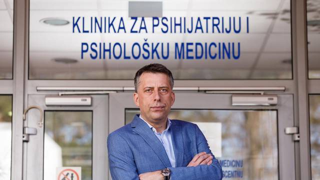 Darko Marčinko, predstojnik Klinike za psihijatriju na KBC Zagreb