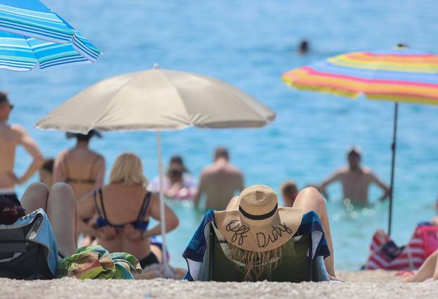 Split: 34 stupnja Celzijevih mnoge su Splićane natjerali na plaže