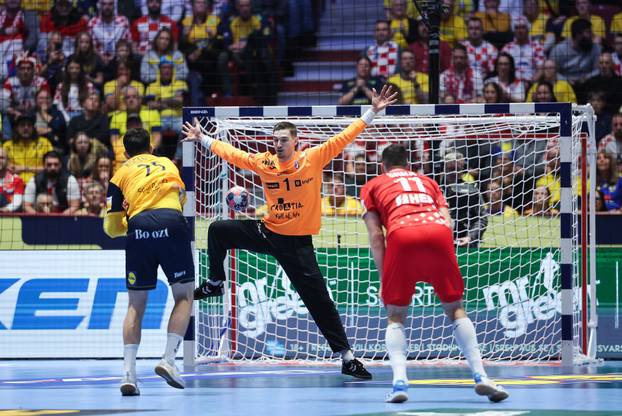 Susret &Scaron;vedske i Hrvatske u prvom krugu EHF Europskog prvenstva