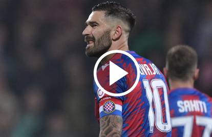 VIDEO Hajduk ima devet života! Evo kako je Livaja zabio u 98. minuti, a Splićani se opet spasili