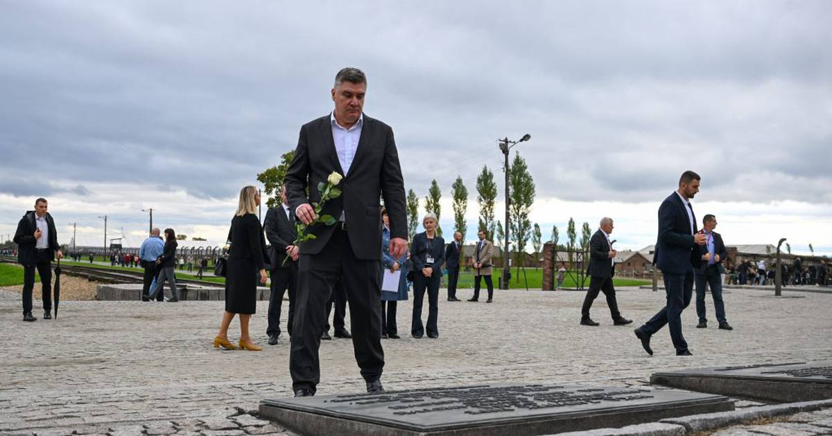 Zoran Milanović shaken in Auschwitz: ‘Such crimes must never happen again…’