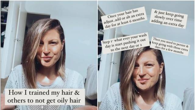 Frizerka otkrila da pere kosu svakih osam tjedana: 'Proces privikavanja traje godinu dana'
