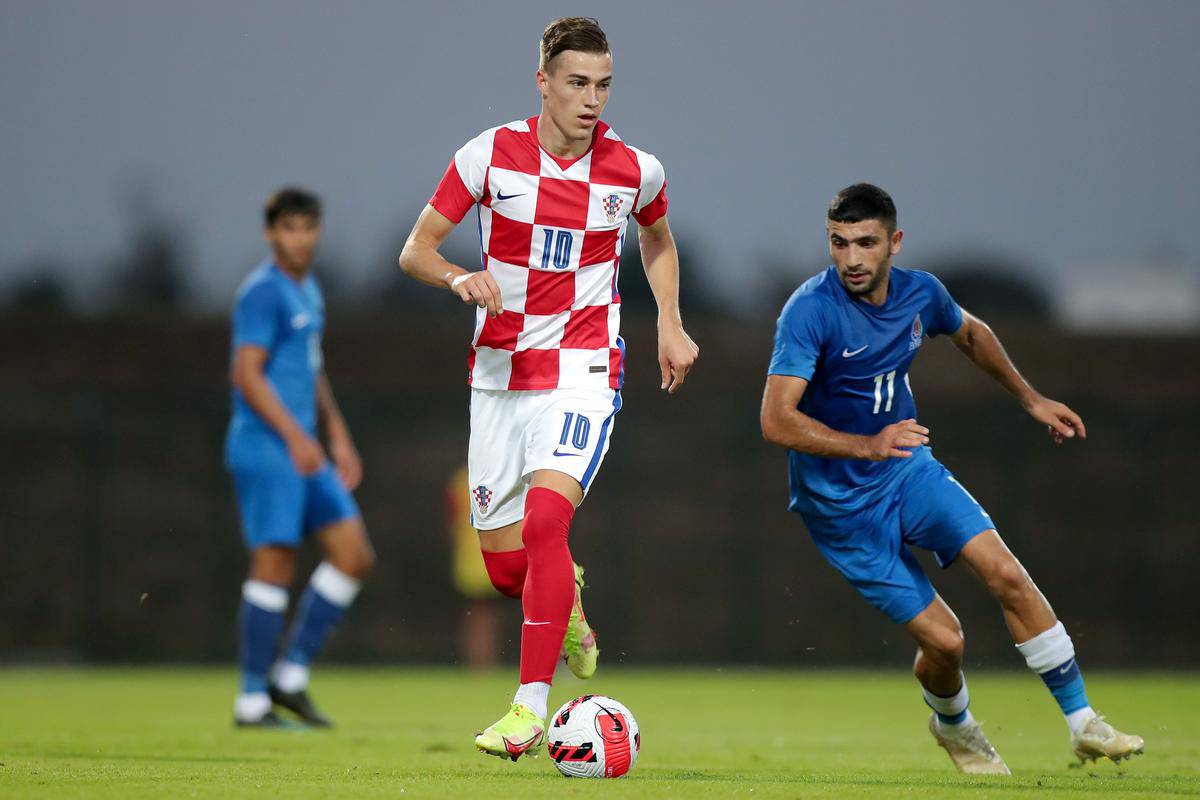 Velika Gorica: Kvalifikacije za U21 Europsko prvenstvo, Hrvatska Azerbajdžan 