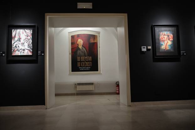 Zagreb: Svečno otvorena izložba "Od boemstva do vječnosti“, sa stotinjak umjetničkih djela iz mostarske galerije The Hub of Fine Art