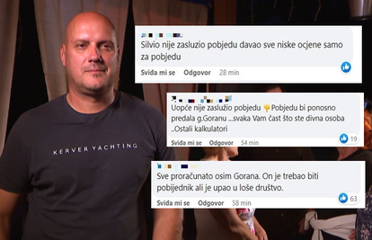 Publika 'Večere za 5' o  Silviju: 'Pobjedu je više zaslužio Goran, jedini je pošten i ne kalkulira'