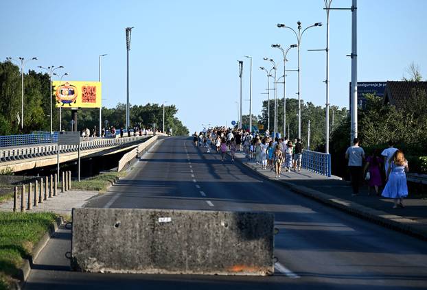 Zagreb: Iščekivanje koncerta Eda Sheerana kod Mosta slobode