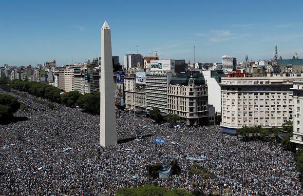 FIFA World Cup Qatar 2022 - Argentina Victory Parade after winning the World Cup