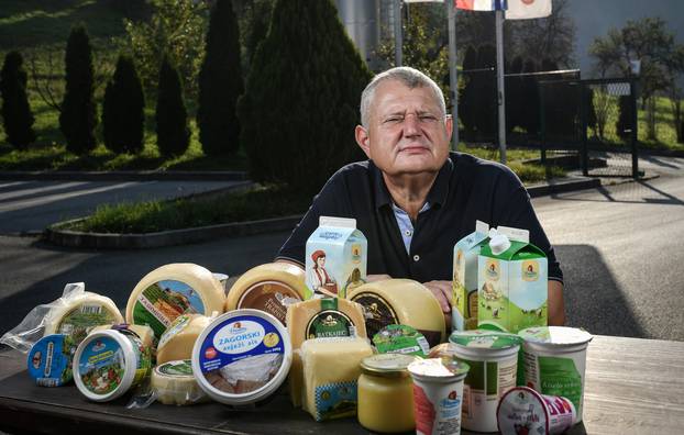 Zagreb: Mladen Šurbek, vlasnik mljekare Veronika