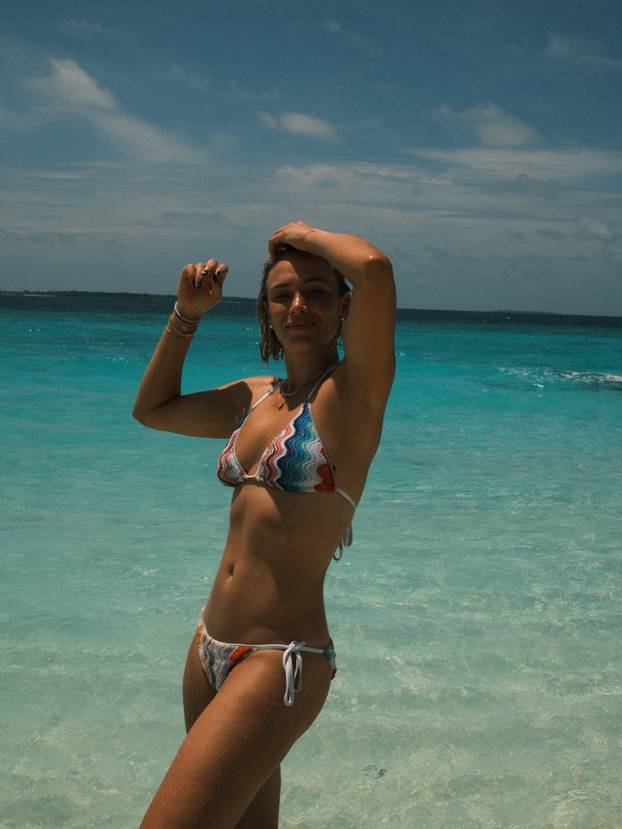 FOTO Nikad oskudnija Donna Vekić uživa na Maldivima!