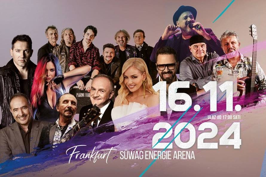 Hrvatska noć i ove godine u Frankfurtu, evo koji će izvođači nastupiti na okupljanju Hrvata