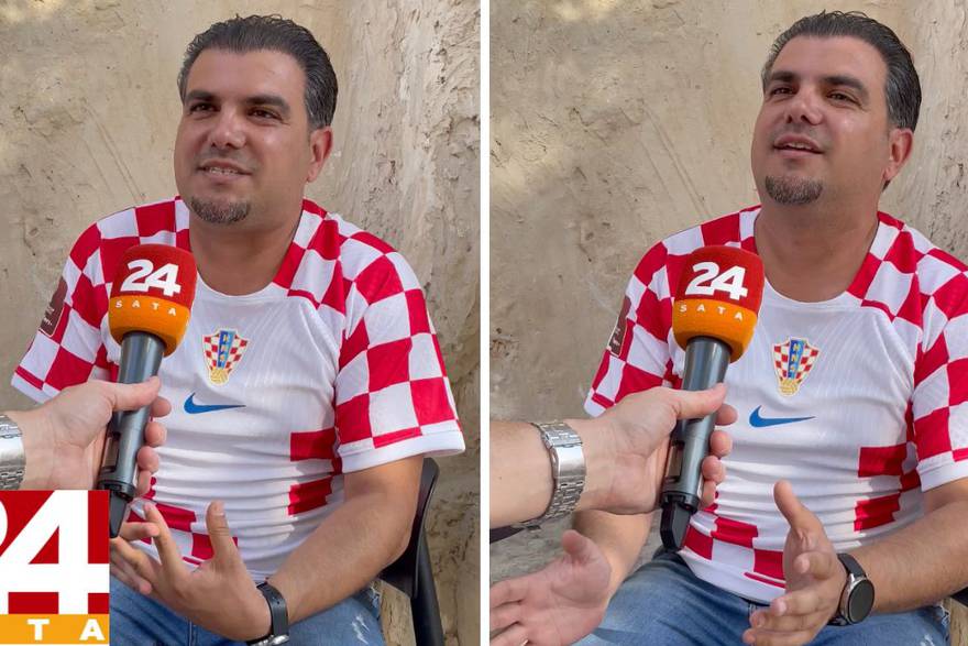 irački navijač hrvatske u kataru