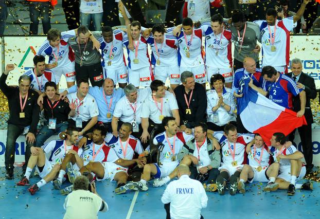 ARHIVA - Zagreb: SP 2009. Ceremonija dodjele medalja