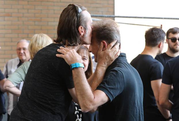 Zagreb: Ispraćaj Ivana Pika Stančića na Krematoriju 