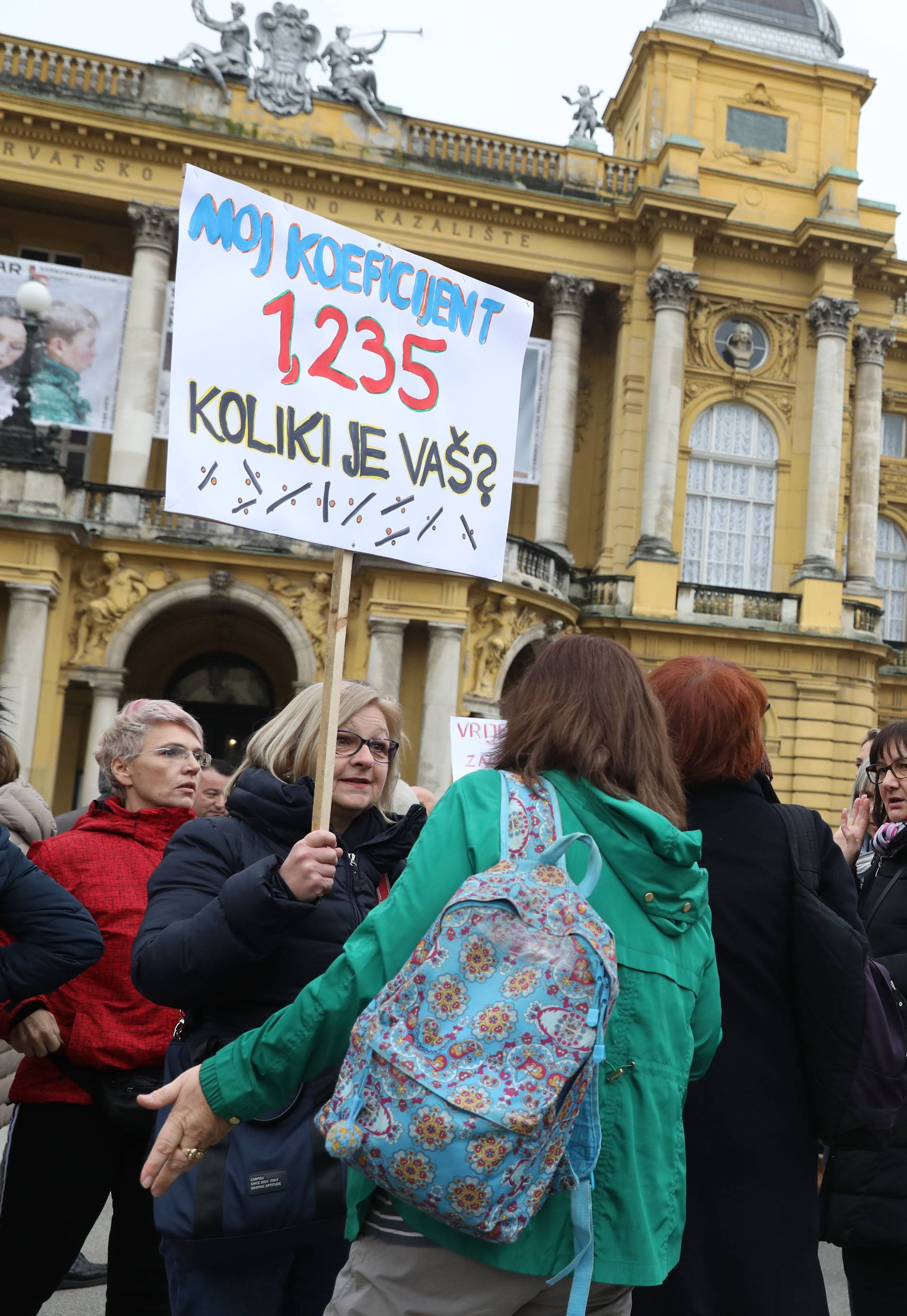 Zagreb: Okupljanje za veliki prosvjed Hrvatska mora bolje