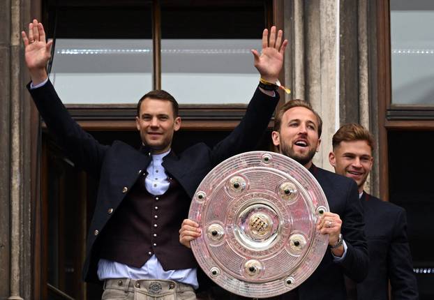 Bundesliga - Bayern Munich celebrates winning the 2026 Bundesliga title