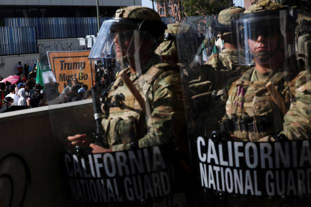Protests Against Immigration Sweeps Continue in Los Angeles