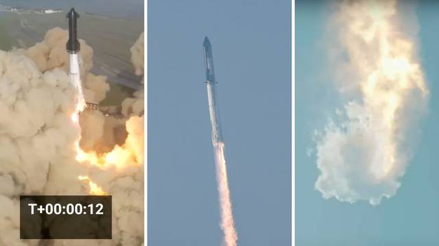 VIDEO Starship eksplodirao na prvom letu, ali Musk ne tuguje: 'Puno smo naučili za novi test'