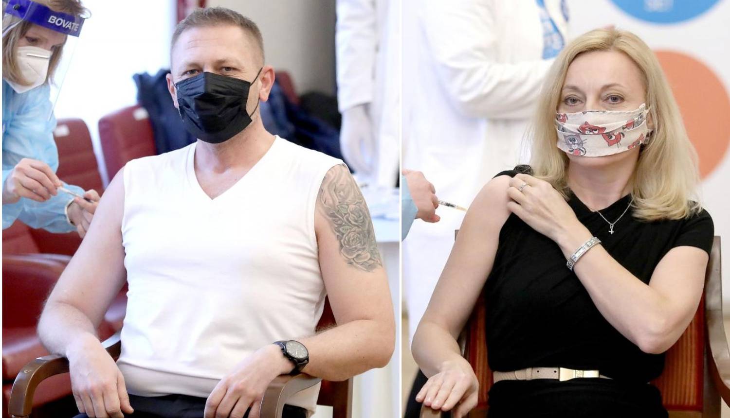 Zastupnik Krešo Beljak pokazao veliku tetovažu, Petir elegantna