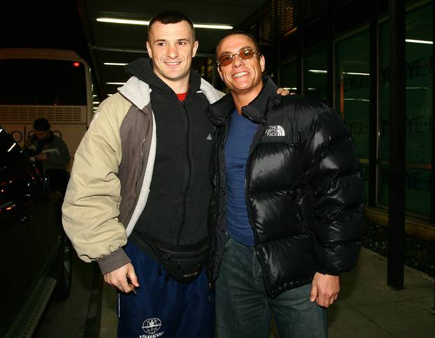 ARHIVA Zagreb: Cro Cop ugostio Van Dammea